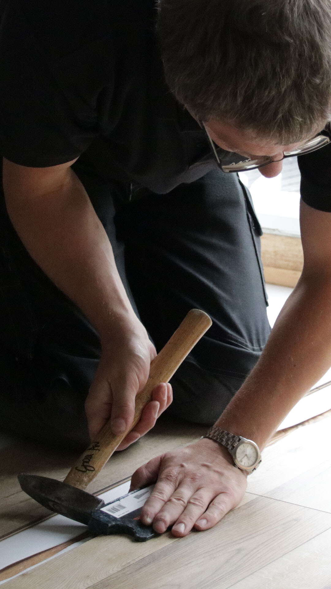 Parkett verlegen Schwimmende Verlegung von MEISTER Parkett